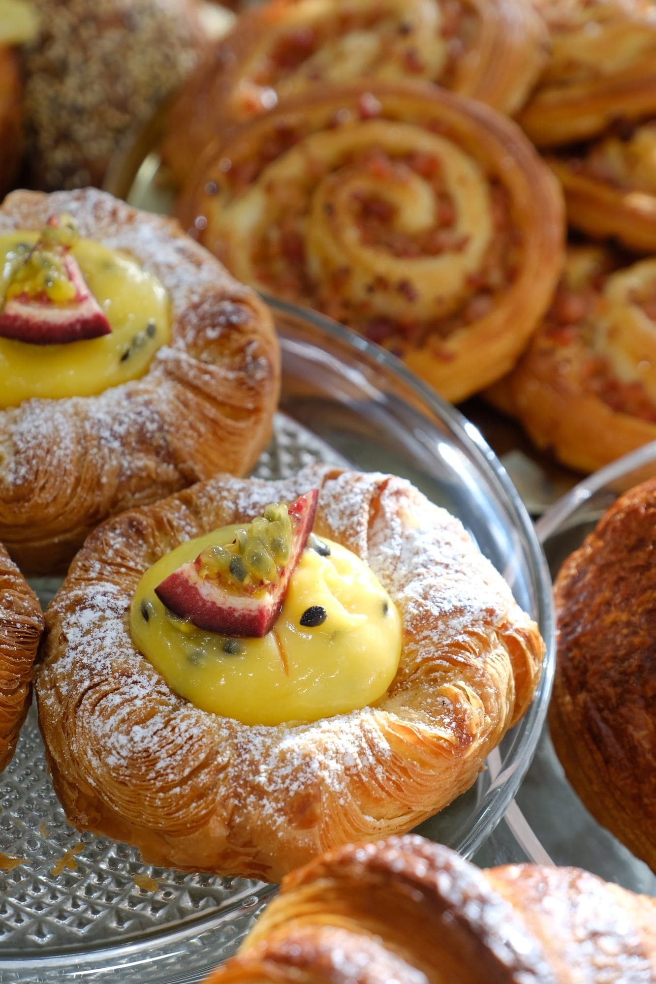 Passionfruit-curd danishes among the week's special pastries